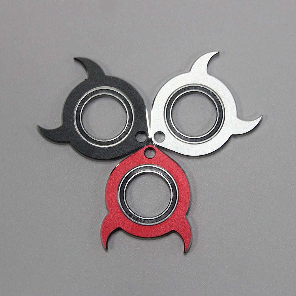 Aleación de aluminio aluminante Nuevo descompresión de bocina Fidget spinner llavero